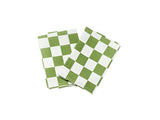 Napkin Small Checkers - Thyme - Set of 6 - Bonnie & Neil