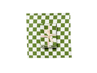 Napkin Small Checkers - Thyme - Set of 6 - Bonnie & Neil