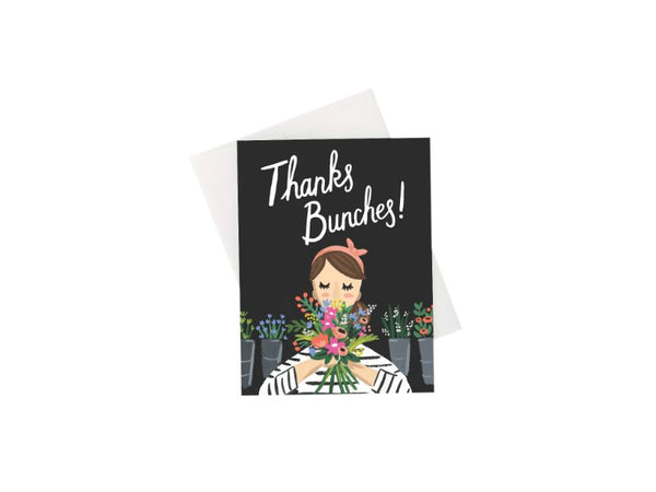 Greeting Card - Thanks Bunches!
