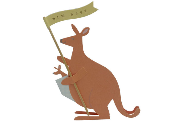 Greeting Card - Kangaroo