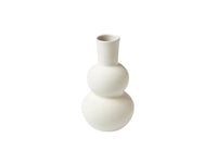Happy Vase - Small - Triple Pure White - Jones & Co
