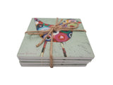 Kelly Coasters - Set of 4 - Anna Blatman