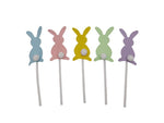 Cupcake Toppers - Rabbits x 5