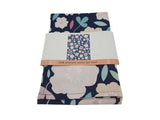 Tea Towel - Navy Floral