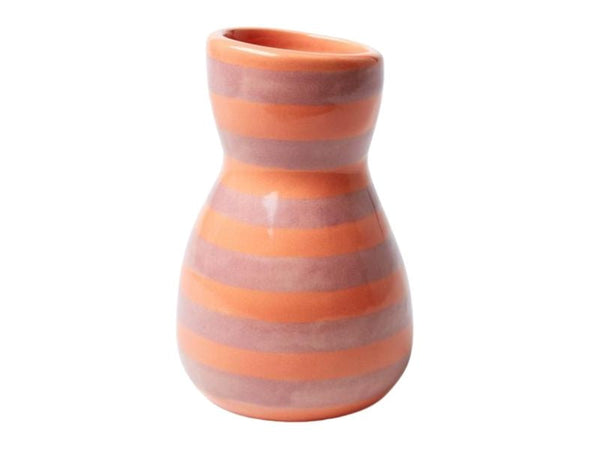 Saturday Vase - Pink Stripe - Jones & Co
