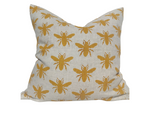 Cushion - Royal Bee - Artisan Block - Orange