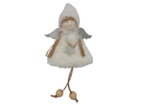Fluffy Angel x 1 - White, Pink or Grey
