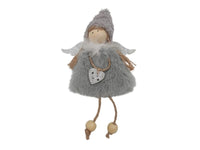 Fluffy Angel x 1 - White, Pink or Grey