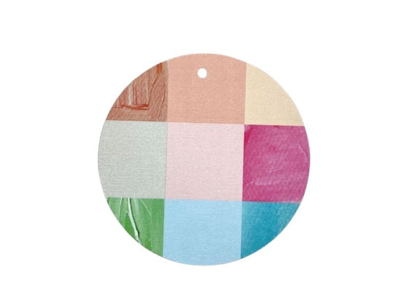 Gift Tag - Coloured Squares