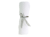 Muslin Swaddle - Grey Spot - Alimrose