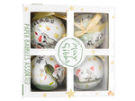 Mini Christmas Baubles - May Gibbs  - Set of 4 - Green