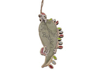 Wooden Cutout Hanging Decoration - Gum Leaf - May Gibbs