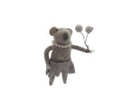 Hanging Koala with Skirt & Pearls