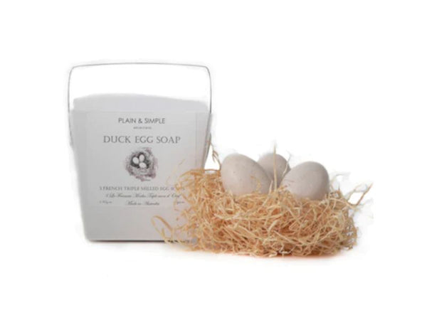 Soap - Duck Egg x 3 - Boxed